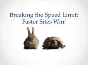 Faster Sites Win
